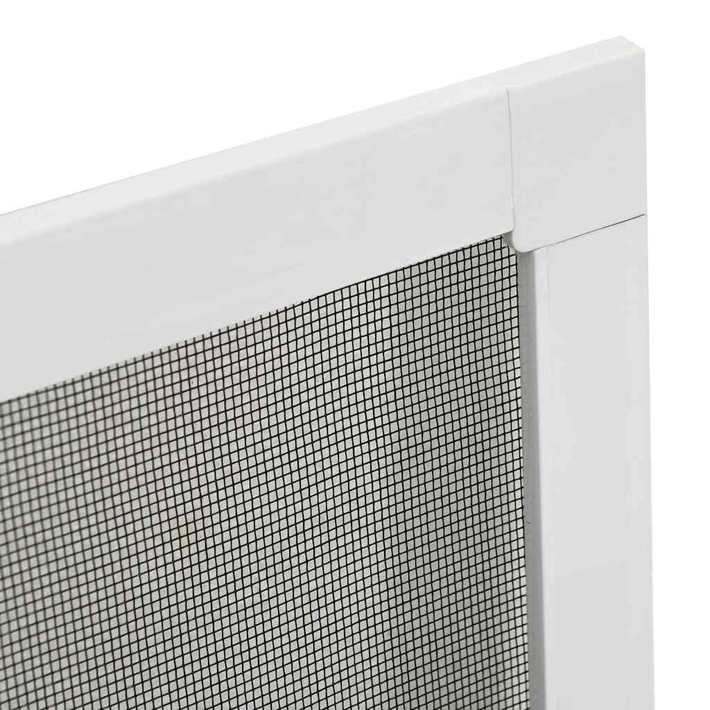 Insect Screen for Windows White 100x120 cm