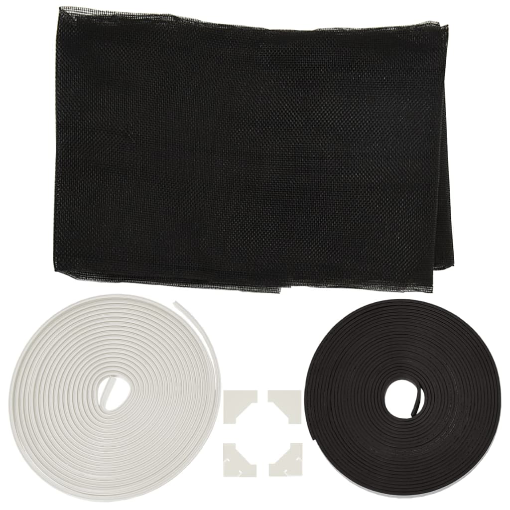 Magnetic Insect Screen for Windows White 80x120 cm