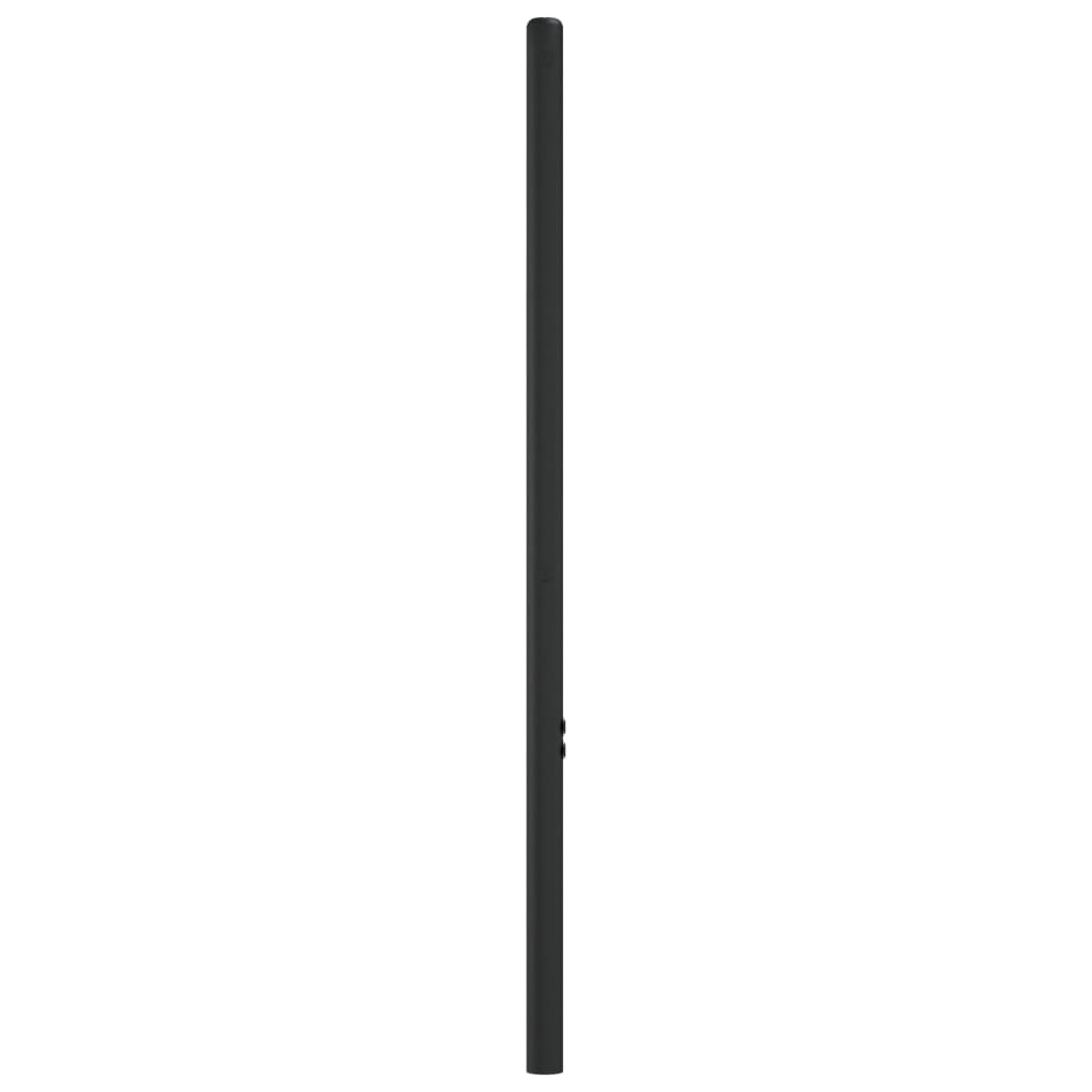 Metal Replace Headboard Black 107 cm