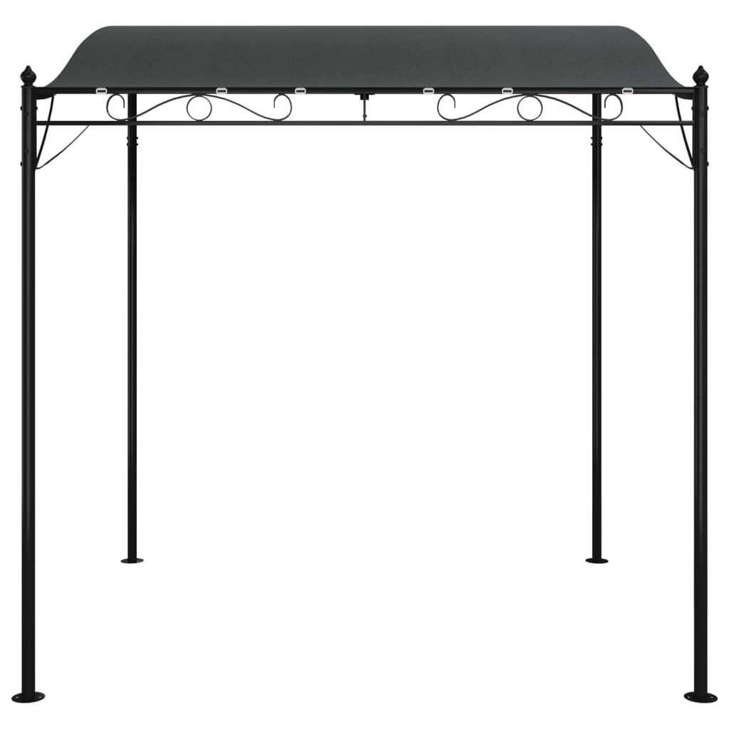 Canopy Anthracite 2x2.3 m 180 g/m? Fabric and Steel