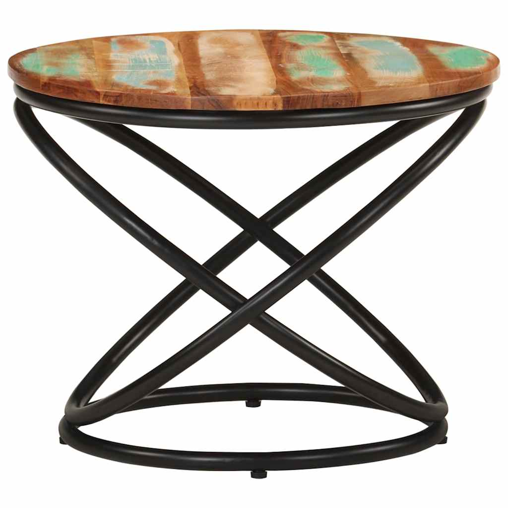 Coffee Table ?0x40 cm Solid Wood Reclaimed and Steel