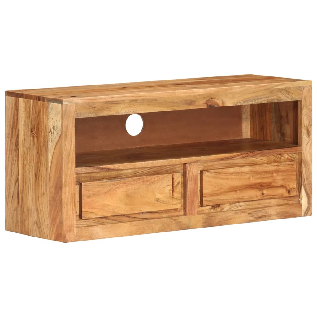 TV Cabinets 2 pcs 88x30x40 cm Solid Wood Acacia