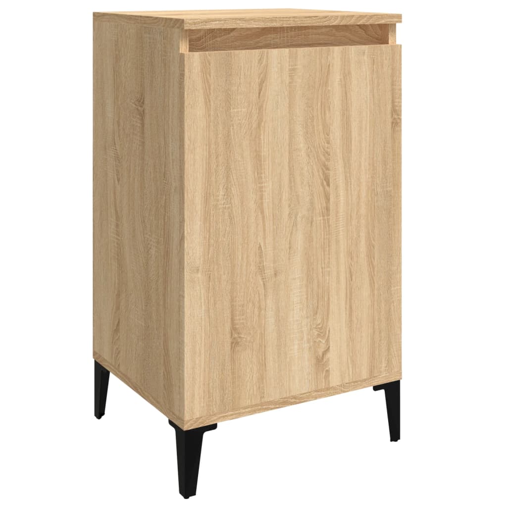 Bedside Cabinet Sonoma Oak 40x35x70 cm Engineered Wood