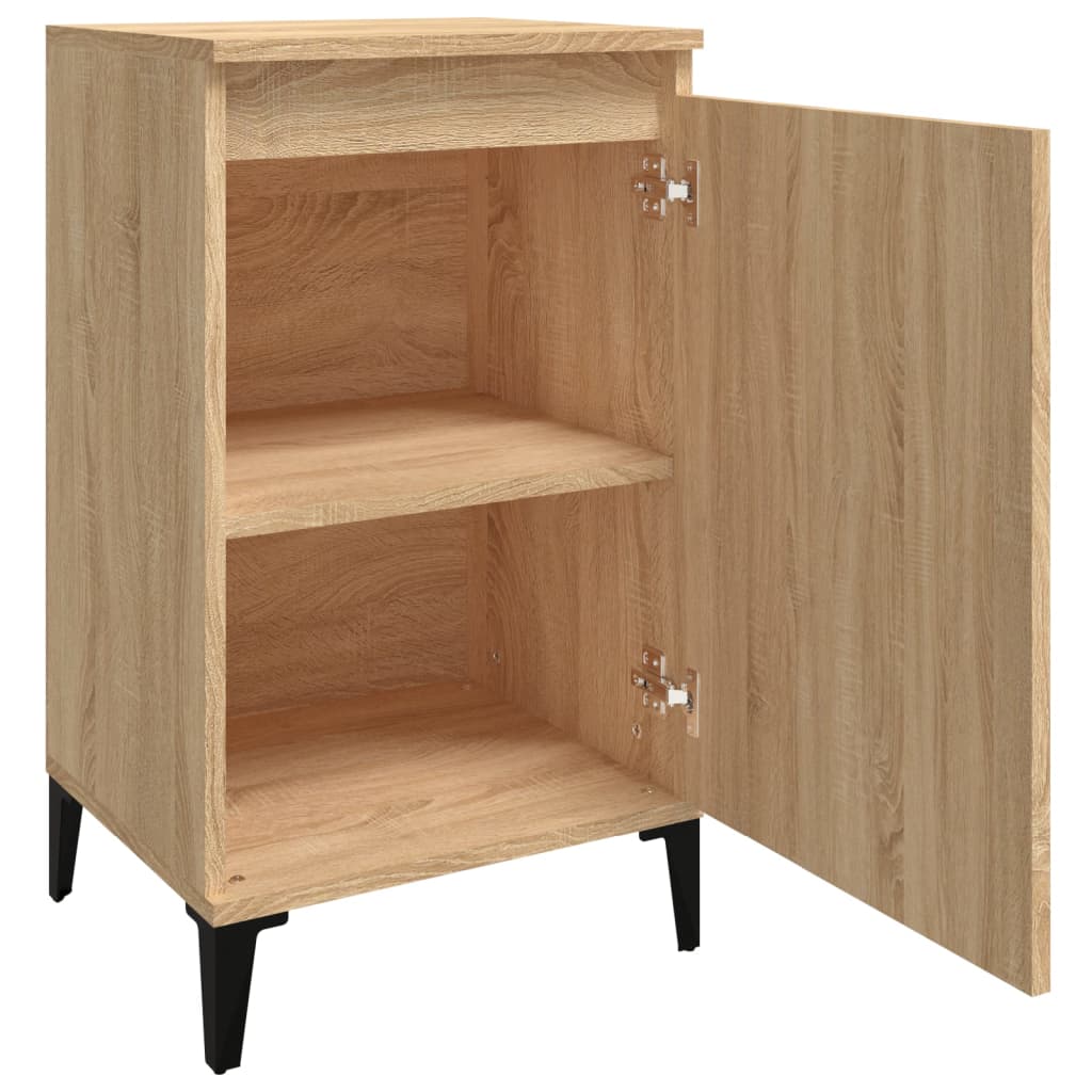Bedside Cabinet Sonoma Oak 40x35x70 cm Engineered Wood