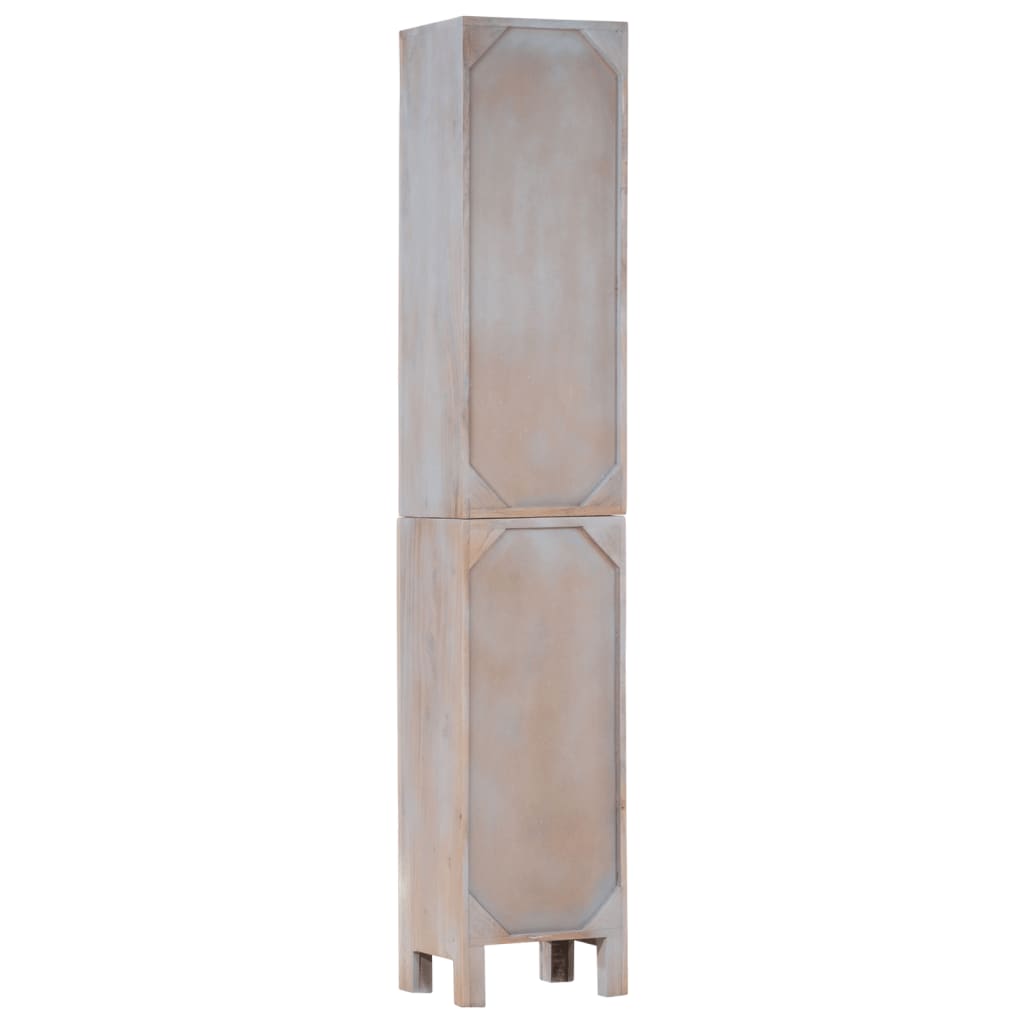 Bathroom Cabinet 30x25x160 cm Solid Wood Acacia