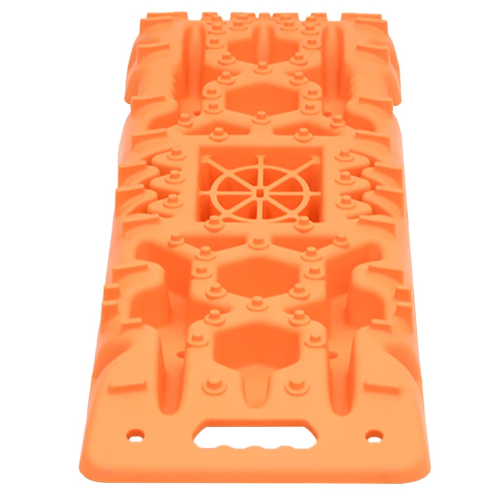 Traction Boards 2 pcs Orange 107x31x7 cm Nylon