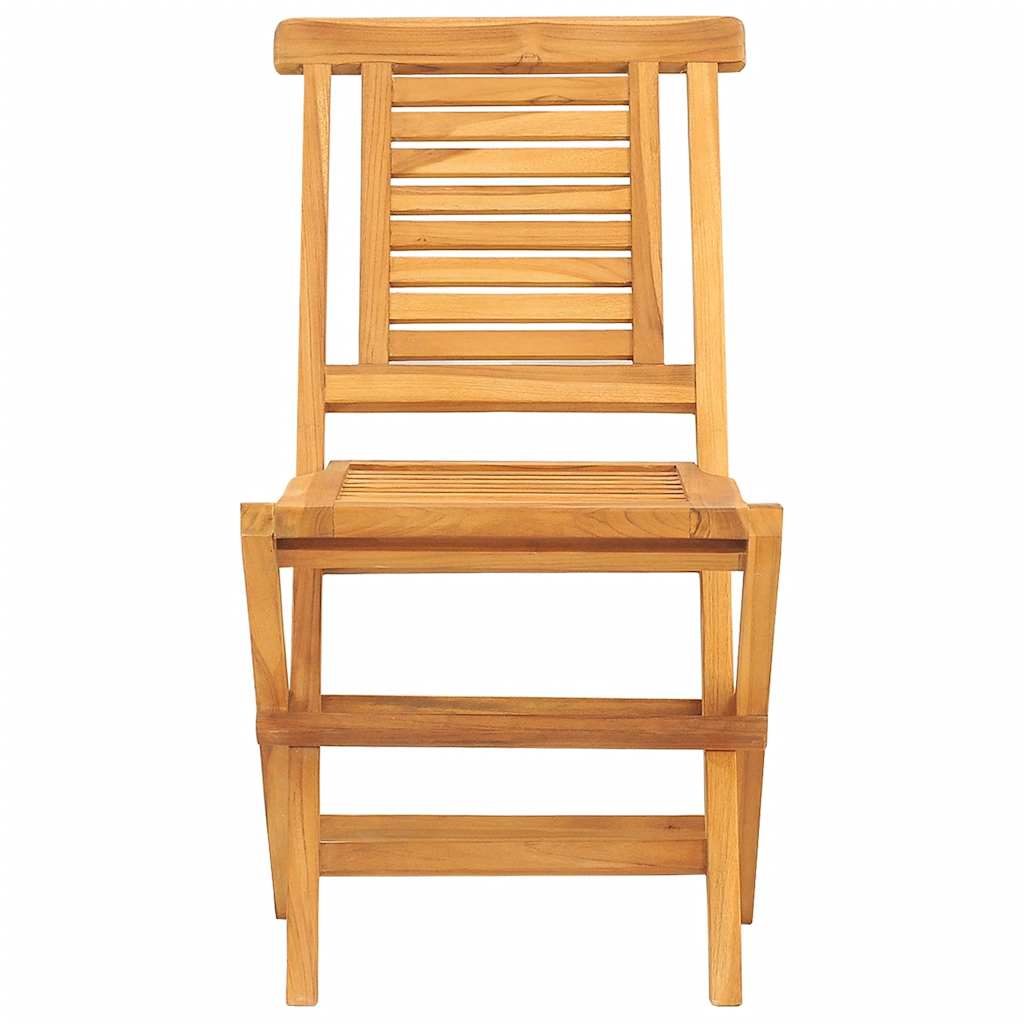 Folding Chairs 2 pcs 47x63x90 cm Solid Wood Teak