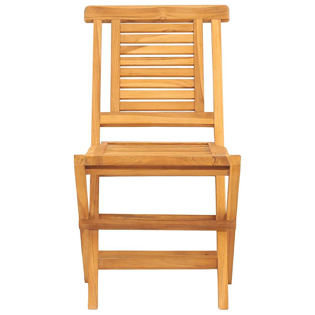 Folding Garden Chairs 4 pcs 47x63x90 cm Solid Wood Teak