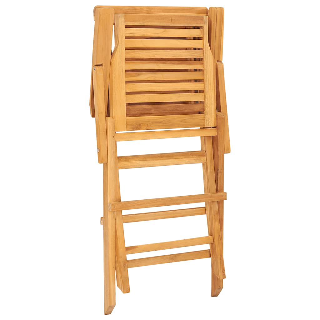 Folding Garden Chairs 8 pcs 56x63x90 cm Solid Wood Teak