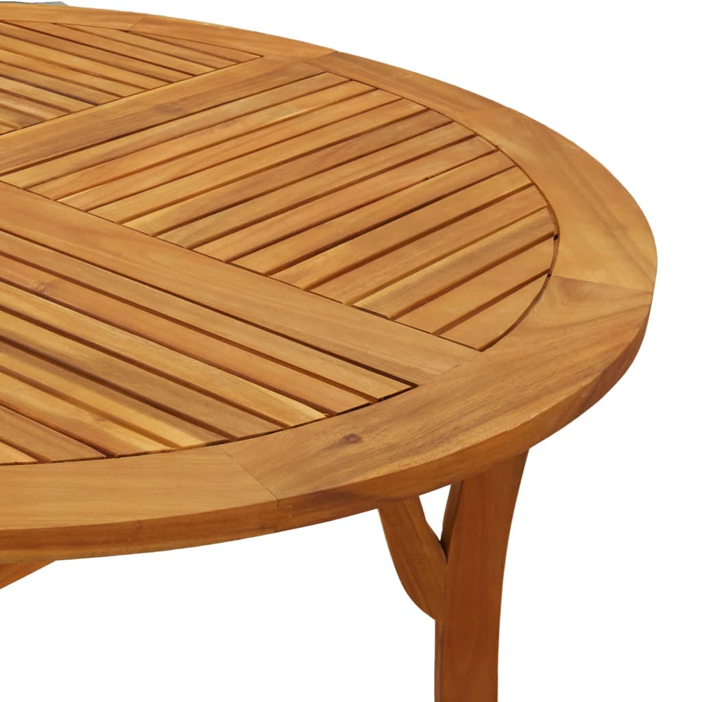 Garden Table ?110 cm Solid Wood Acacia