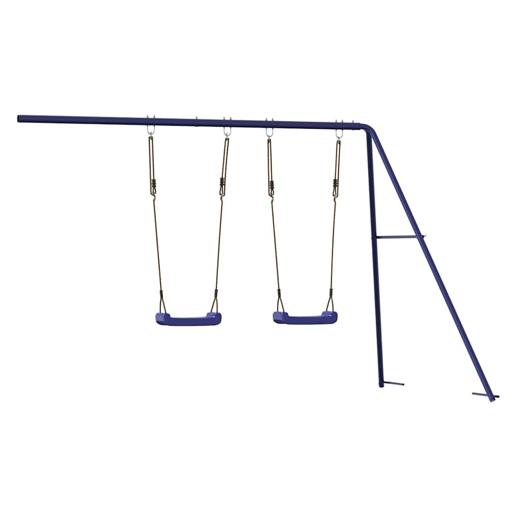 Slide and Swings for Playhouse Blue Polypropylene