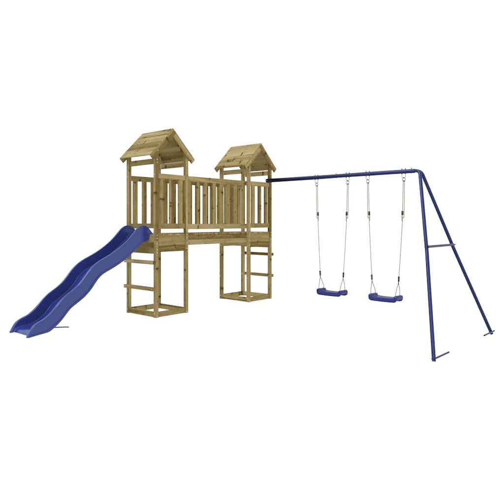 Outdoor Playset Impregnated Wood Pine