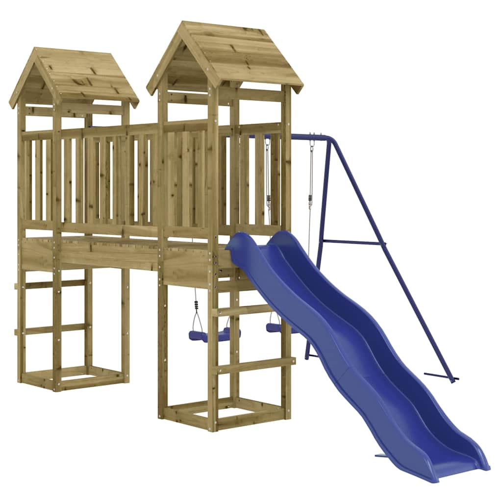 Outdoor Playset Impregnated Wood Pine