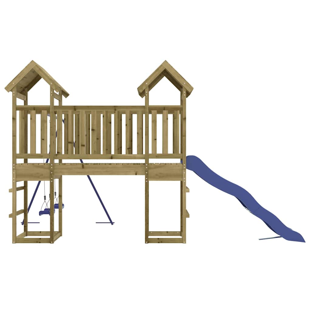 Outdoor Playset Impregnated Wood Pine