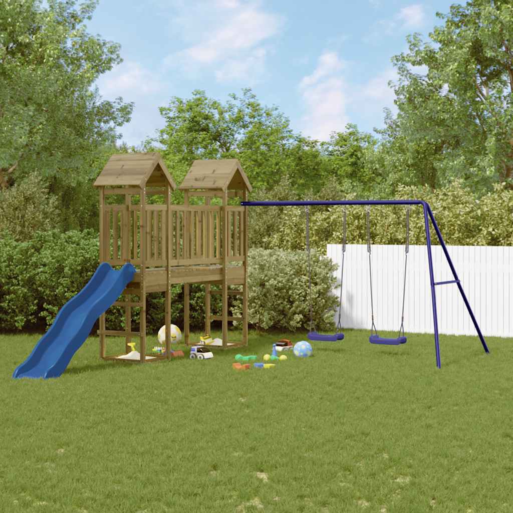 Outdoor Playset Impregnated Wood Pine
