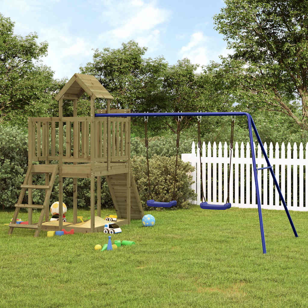 Outdoor Playset Impregnated Wood Pine