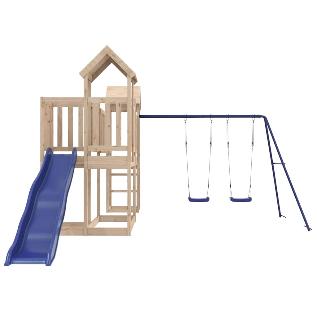 Outdoor Playset Solid Wood Pine