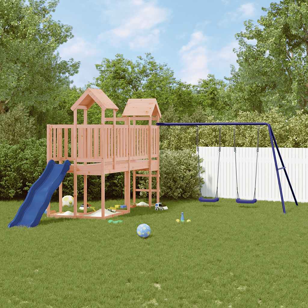 Outdoor Playset Solid Wood Douglas