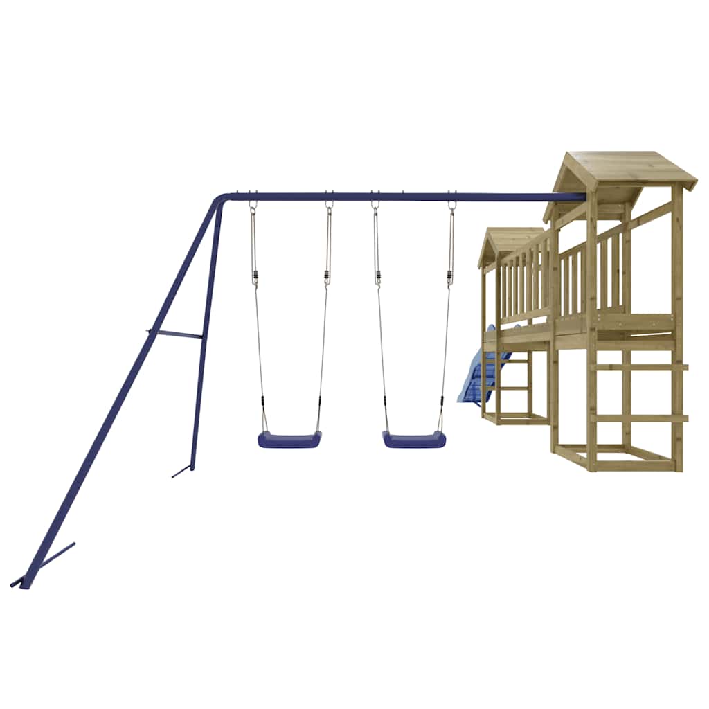 Outdoor Playset Impregnated Wood Pine