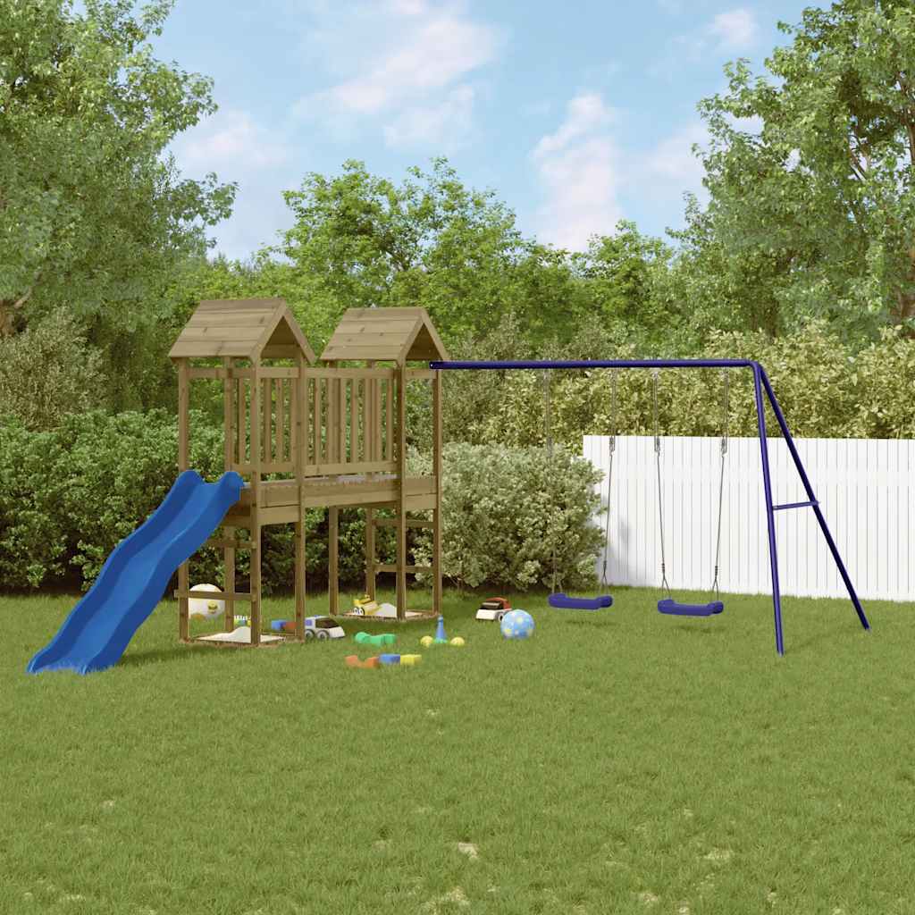 Outdoor Playset Impregnated Wood Pine
