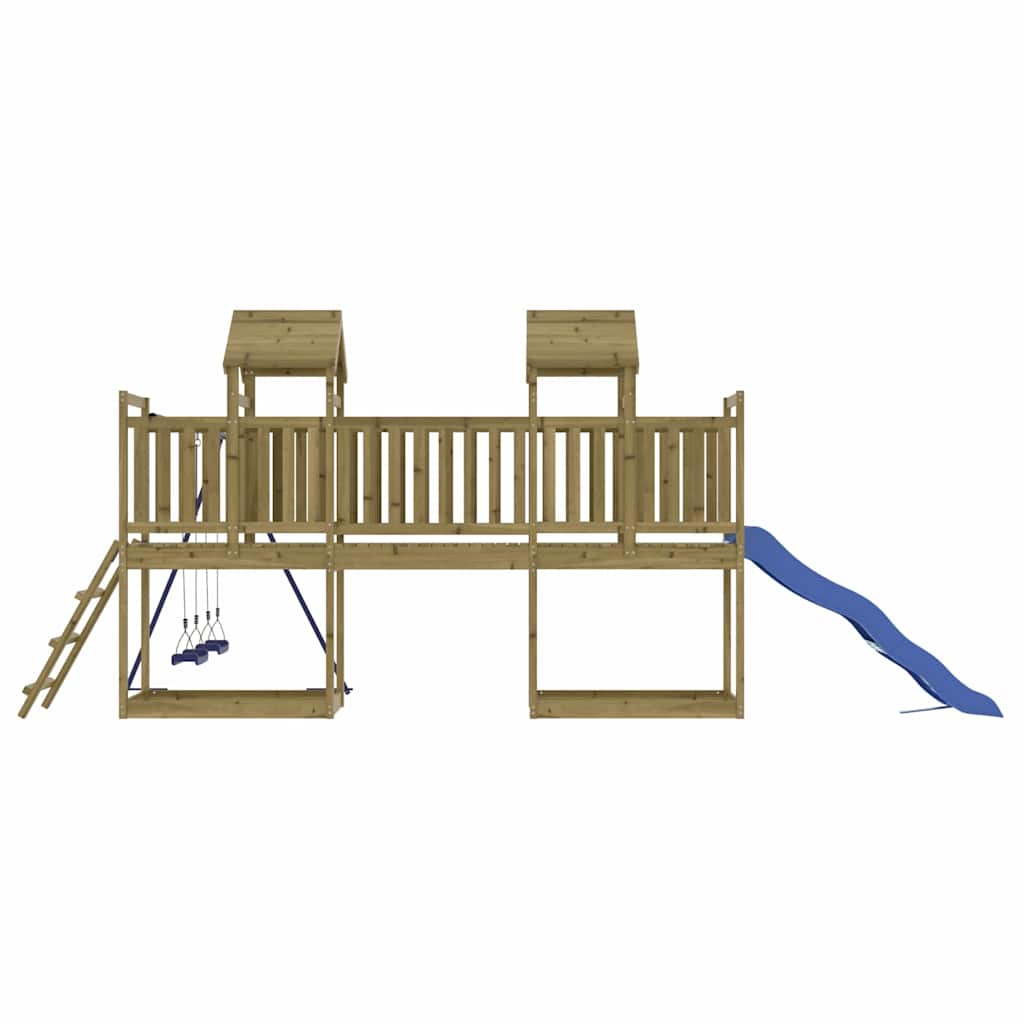 Outdoor Playset Impregnated Wood Pine