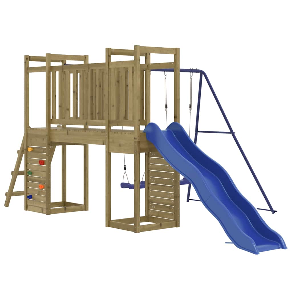 Outdoor Playset Impregnated Wood Pine