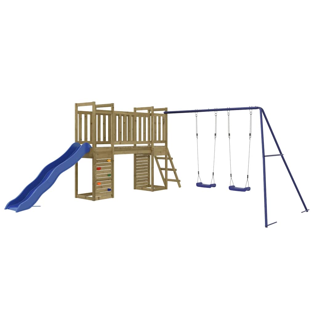 Outdoor Playset Impregnated Wood Pine