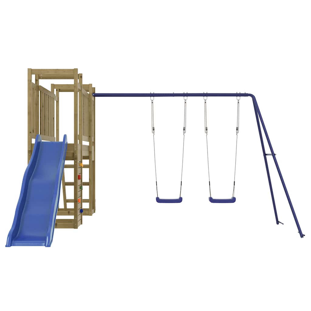 Outdoor Playset Impregnated Wood Pine