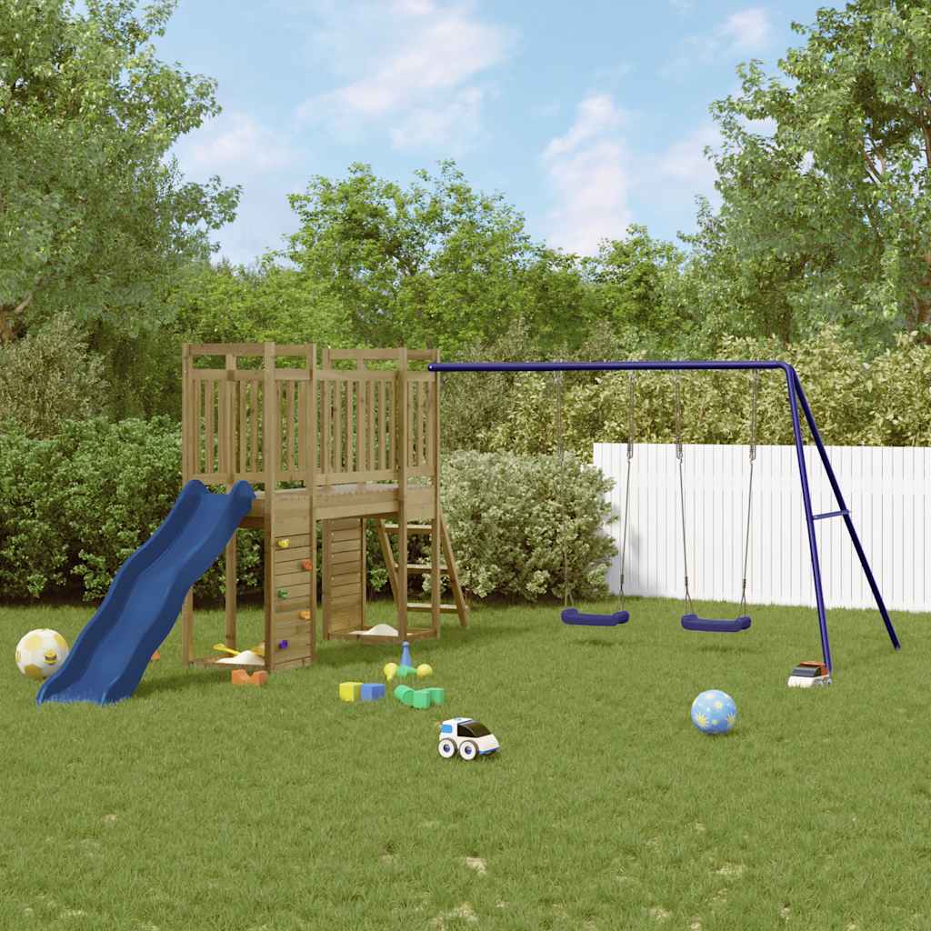 Outdoor Playset Impregnated Wood Pine