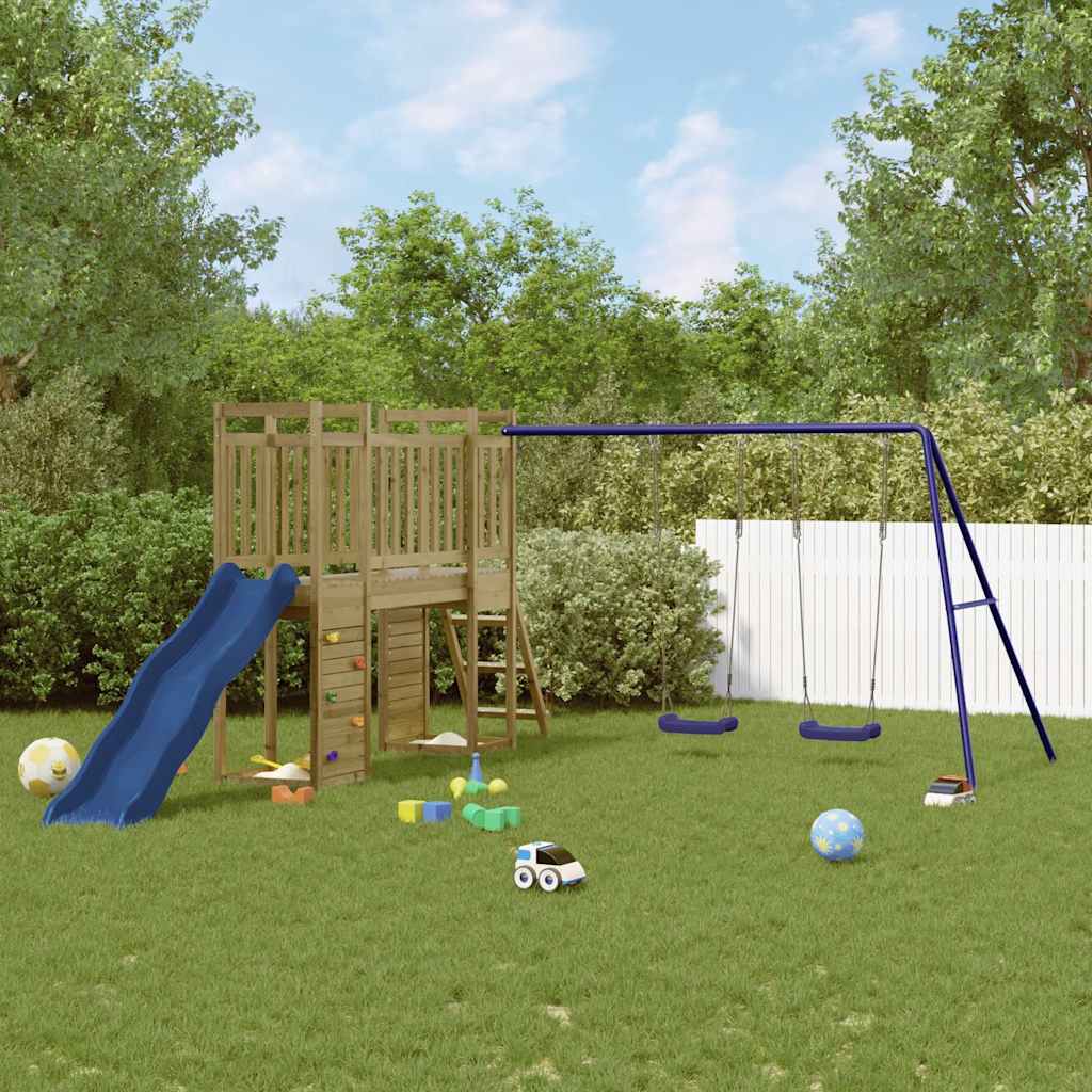 Outdoor Playset Impregnated Wood Pine