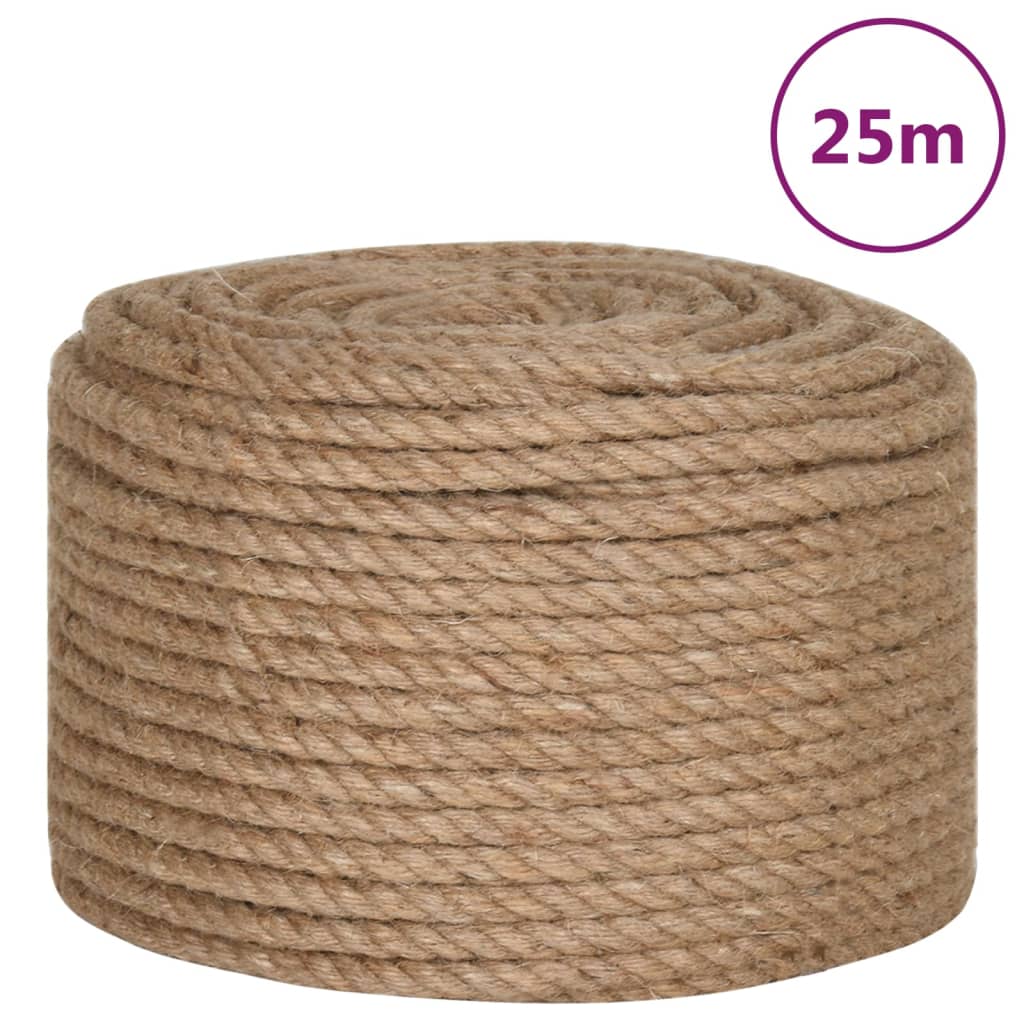 Jute Rope 25 m Long 10 mm Thick