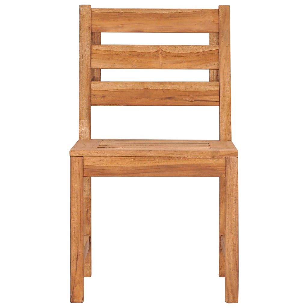 Garden Chairs 4 pcs Solid Wood Teak
