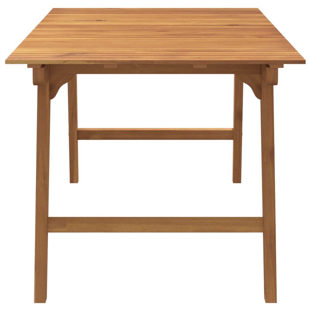 5 Piece Garden Dining Set Solid Wood Acacia
