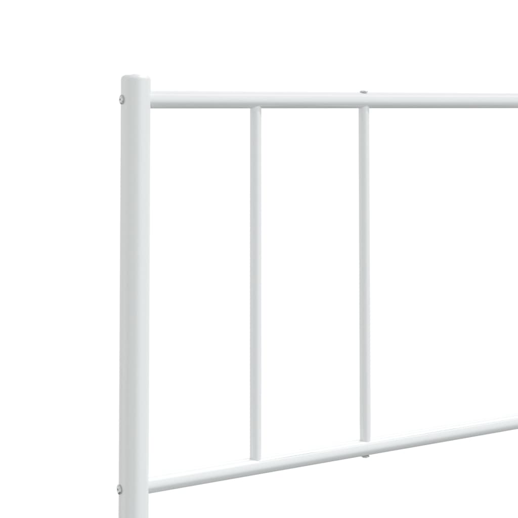 Metal Replace Headboard White 150 cm