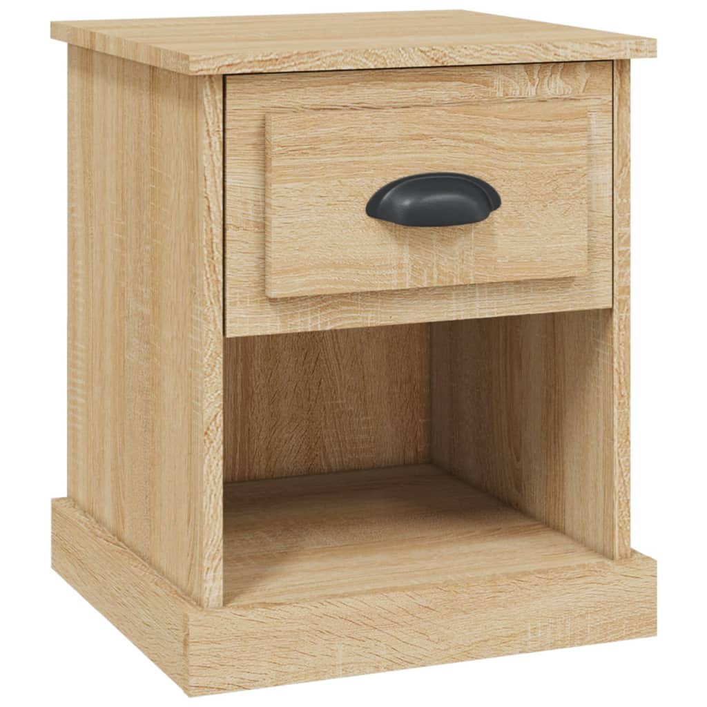Bedside Cabinet Sonoma Oak 39x39x47.5 cm Engineered Wood