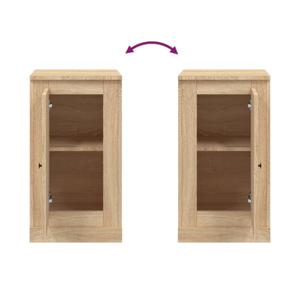 Sideboard Sonoma Oak 37.5x35.5x67.5 cm Engineered Wood