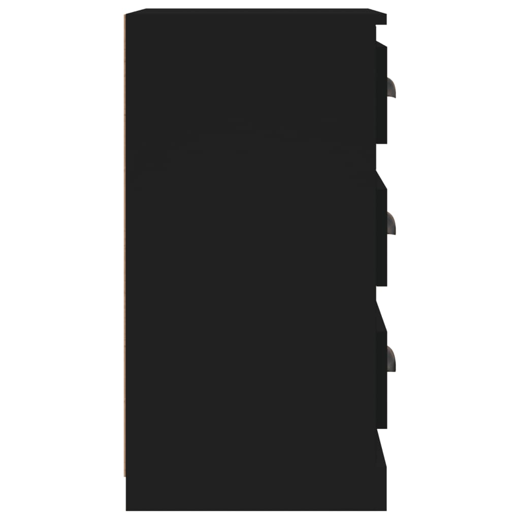 Sideboard Black 36x35.5x67.5 cm Engineered Wood