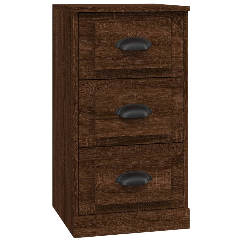 Sideboard Brown Oak 36x35.5x67.5 cm Engineered Wood