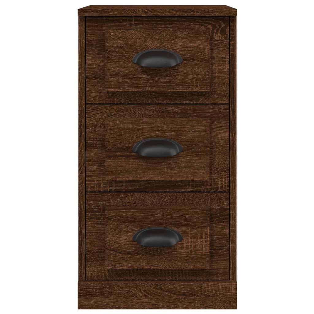 Sideboard Brown Oak 36x35.5x67.5 cm Engineered Wood