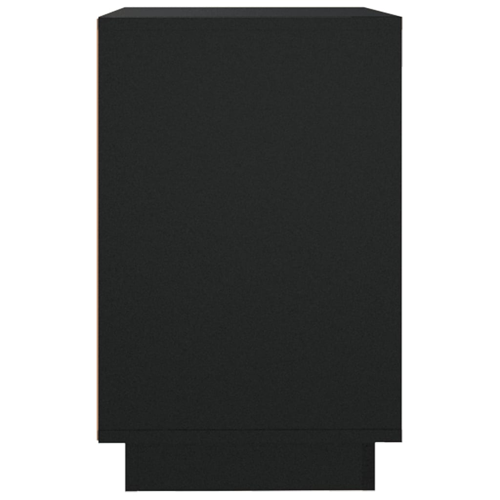 Sideboard Black 102x35x55 cm Engineered Wood