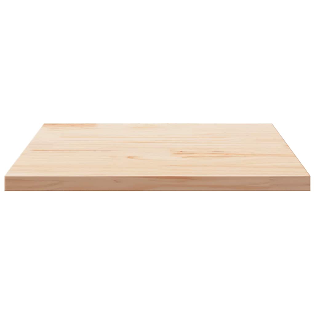 Table Top 70x70x2.5 cm Solid Wood Pine Square