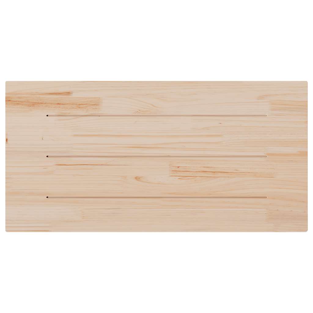 Table Top 100x50x2.5 cm Solid Wood Pine Rectangular