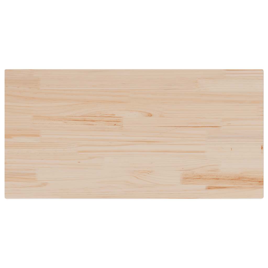 Table Top 100x50x2.5 cm Solid Wood Pine Rectangular