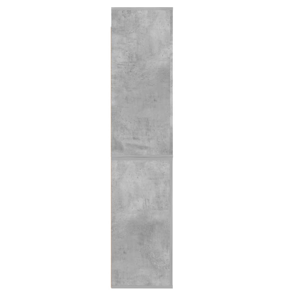 Highboard Concrete Grey Engineered Wood