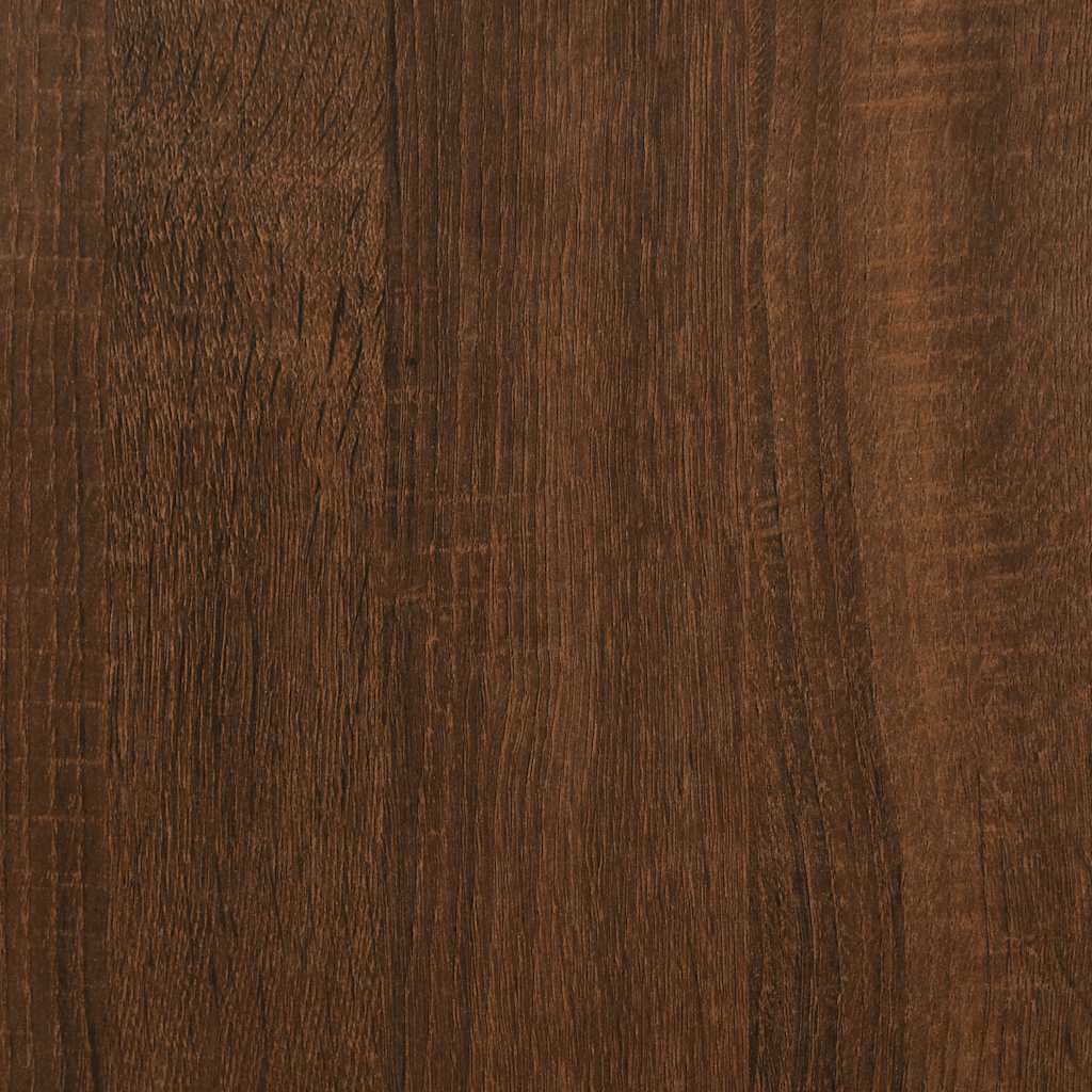 Highboard Brown Oak Engineered Wood