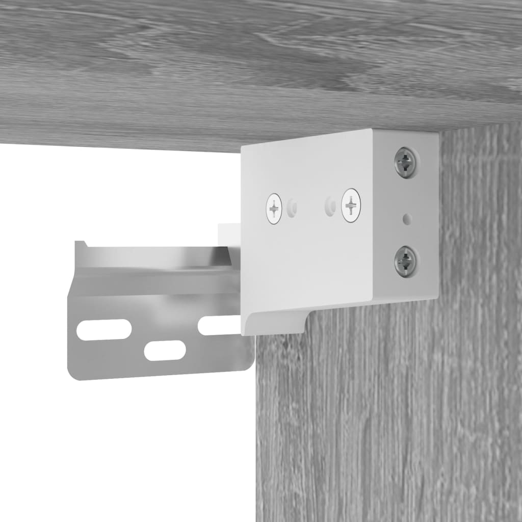 Highboard Grey Sonoma Engineered Wood