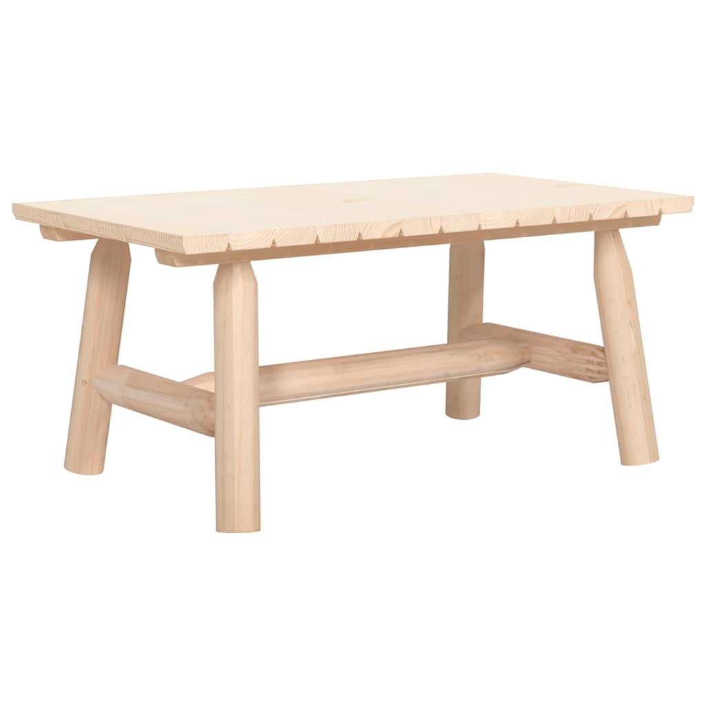 5 Piece Garden Lounge Set Solid Wood Spruce