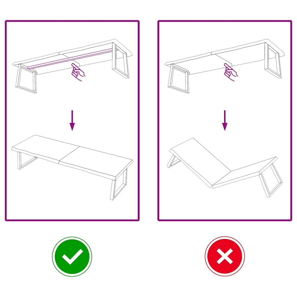 Table Top Light Brown 180x60x6 cm Treated Solid Wood Oak