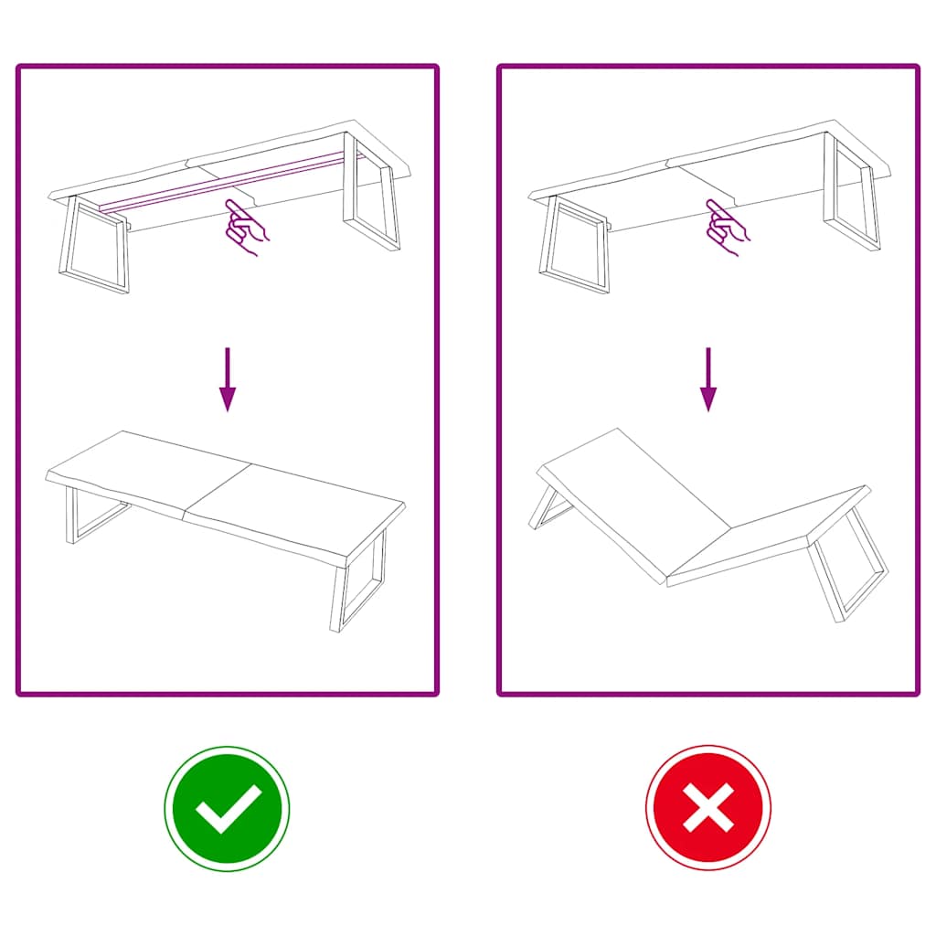 Table Top Dark Brown 160x50x4 cm Treated Solid Wood Oak