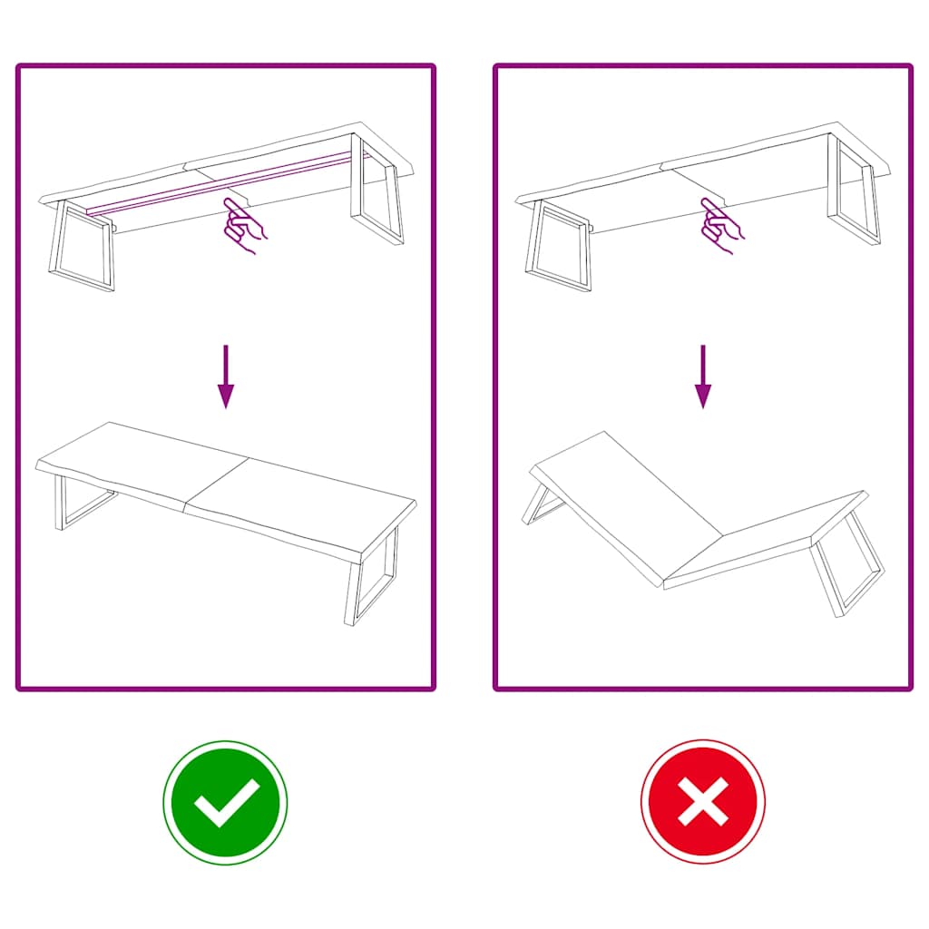 Table Top Dark Brown 180x60x4 cm Treated Solid Wood Oak